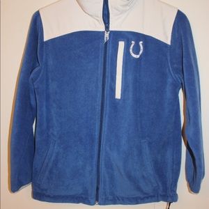 NFL COLTS zip-up fleece